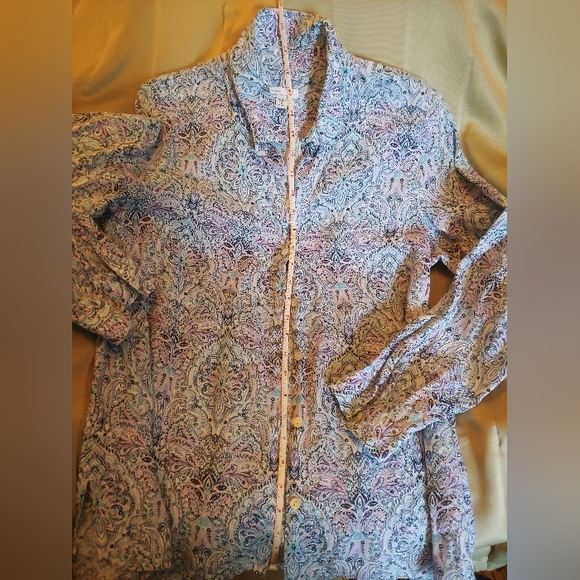 J Jill Linen Top - Picture 8 of 12